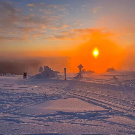 Charming Lapland With Mountain Views And Private Sauna فيلة