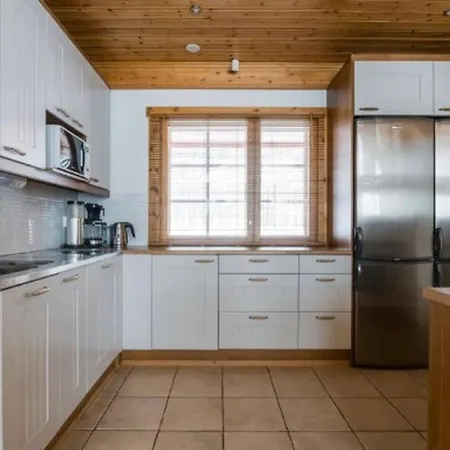 فيلة Charming Lapland With Mountain Views And Private Sauna *