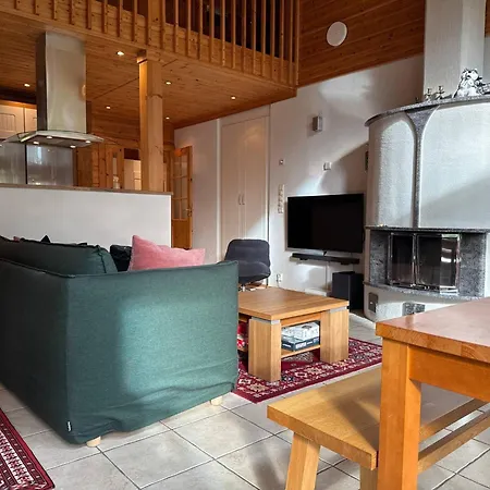 فيلة Charming Lapland With Mountain Views And Private Sauna *