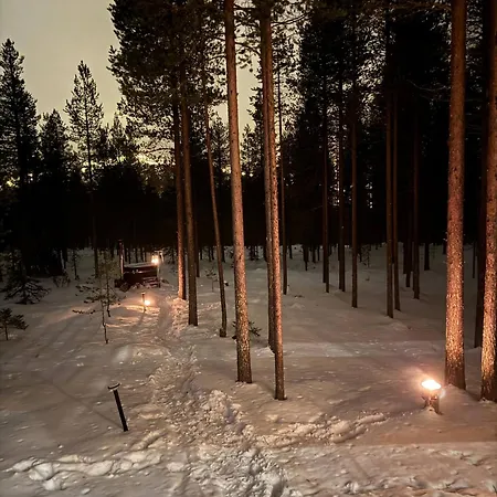 Charming Lapland With Mountain Views And Private Sauna فيلة