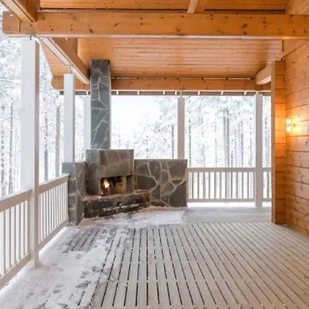فيلة Charming Lapland With Mountain Views And Private Sauna *