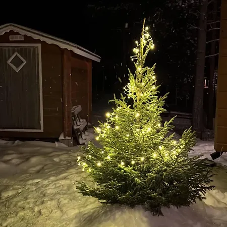 فيلة Charming Lapland With Mountain Views And Private Sauna *